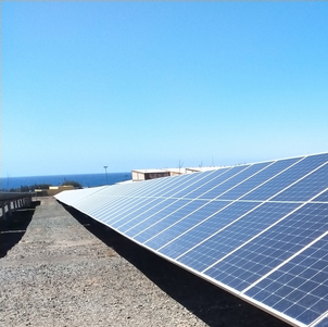 Instalación de energía solar